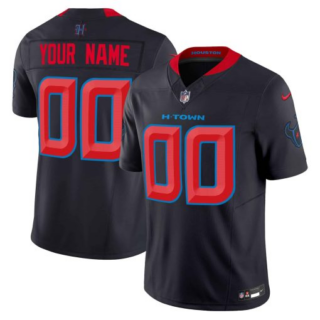 Houston Texans Navy 2024 2nd Alternate F.U.S.E Vapor Stitched Customized Jersey