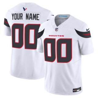 Houston Texans White 2024 Alternate F.U.S.E Vapor Stitched Customized Jersey