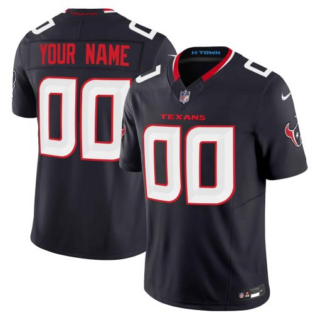 Houston Texans navy 2024 Alternate F.U.S.E Vapor Stitched Customized Jersey