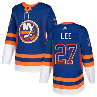 Islanders 27 Anders Lee Royal Drift Fashion Adidas Jersey