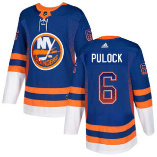 Islanders 6 Ryan Pulock Royal Drift Fashion Adidas Jersey