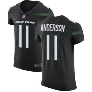 Jets #11 Robby Anderson Black Alternate Men's Stitched Football Vapor Untouchable Elite JerseyV