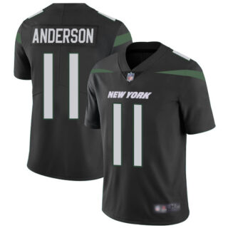 Jets #11 Robby Anderson Black Alternate Men's Stitched Football Vapor Untouchable Limited Jersey