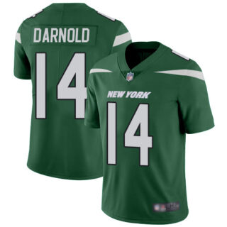 Jets #14 Sam Darnold Green Team Color Men's Stitched Football Vapor Untouchable Limited Jersey