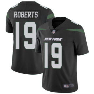 Jets #19 Andre Roberts Black Alternate Youth Stitched Football Vapor Untouchable Limited Jersey