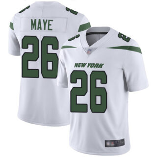 Jets #26 Marcus Maye White Men's Stitched Football Vapor Untouchable Limited Jersey