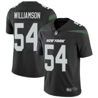 Jets #54 Avery Williamson Black Alternate Men's Stitched Football Vapor Untouchable Limited Jersey