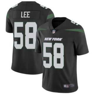 Jets #58 Darron Lee Black Alternate Men's Stitched Football Vapor Untouchable Limited Jersey