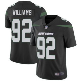 Jets #92 Leonard Williams Black Alternate Men's Stitched Football Vapor Untouchable Limited Jersey