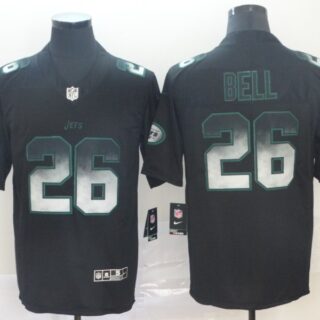 Jets 26 Le'Veon Bell Black Arch Smoke Vapor Untouchable Limited Jersey