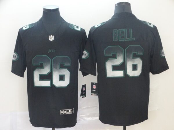Jets 26 Le'Veon Bell Black Arch Smoke Vapor Untouchable Limited Jersey