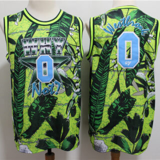 Jordan Why Not 0 Russell Westbrook Green All Star Basketball Jersey