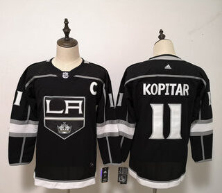 Kings 11 Anze Kopitar Black Youth Adidas Jersey