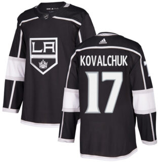 Kings #17 Ilya Kovalchuk Black Home Authentic Stitched Hockey Jersey