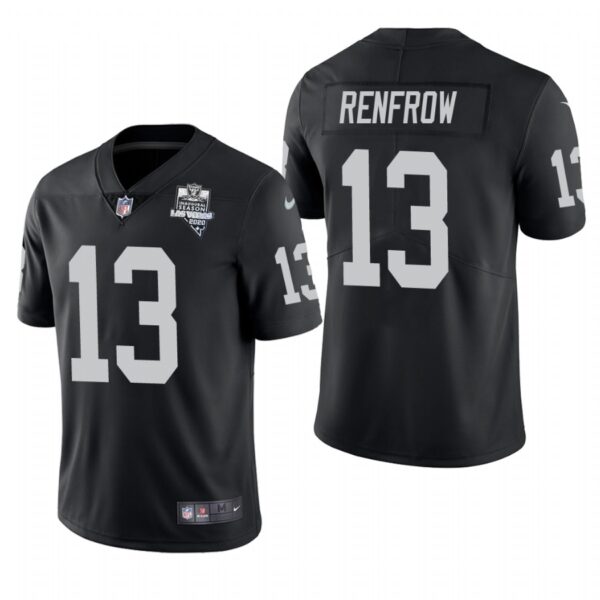 Las Vegas Raiders #13 Hunter Renfrow Men's Nike 2020 Inaugural Season Vapor Limited NFL Jersey Black
