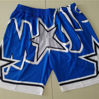 Magic Blue Big Face With Pocket Swingman Shorts