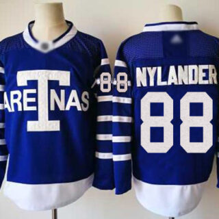 Maple Leafs #88 William Nylander Blue Authentic 1918 Arenas Throwback Stitched Hockey Jersey