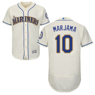 Mariners #10 Mike Marjama Flexbase Authentic Collection Stitched Baseball