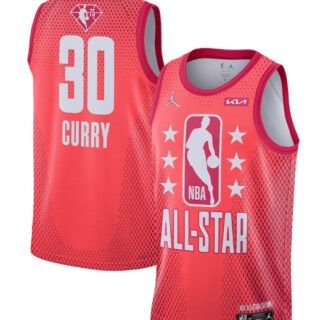 Men's 2022 All-Star #30 Stephen Curry Maroon Stitched Basketball Jerseys