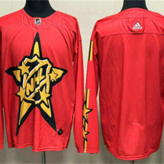 Men's All-Star Game 2024 Red Primegreen Stitched Hockey Jersey