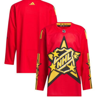 Men's All-Star Game 2024 Red Primegreen Stitched Hockey Jersey