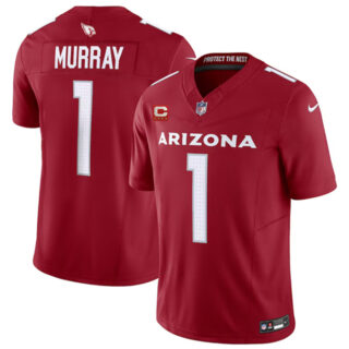 Men's Arizona Cardinals #1 Kyler Murray Red 2023 F.U.S.E. With 4-Star C Patch Vapor Untouchable F.U.S.E. Limited Stitched Football Jersey