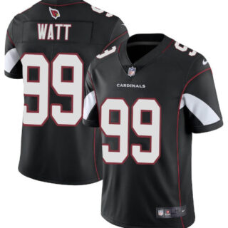 Men's Arizona Cardinals #99 J. J. Watt Black Vapor Limited Jersey Stitched 2021