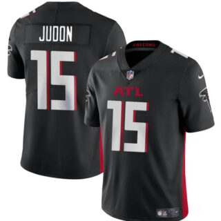 Men's Atlanta Falcons #15 Matthew Judon Black Vapor Untouchable Limited Stitched Football Jersey