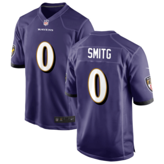 Men's Baltimore Ravens #0 Roquan Smith Black Vapor Untouchable Limited Stitched Jersey