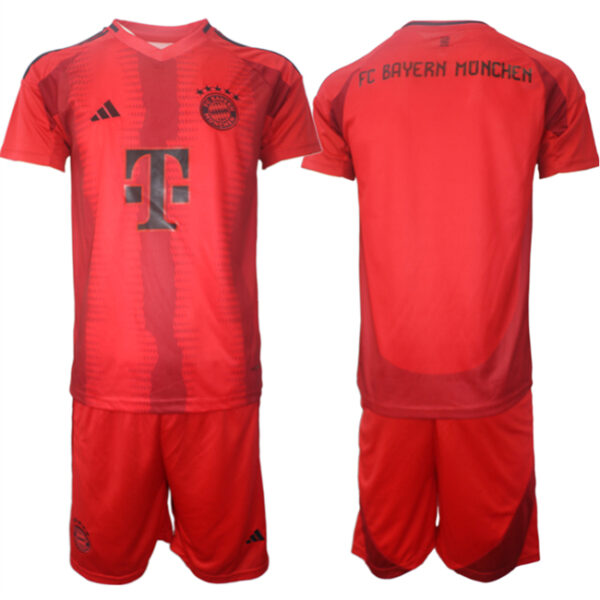 Men's Bayern Munich Custom 2024-25 Red Home Soccer Jerseys