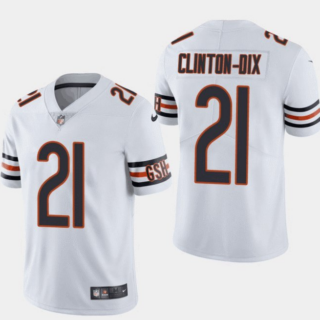 Men's Bears #21 Clinton-Dix Bears HaHa White Vapor Untouchable Limited Jersey
