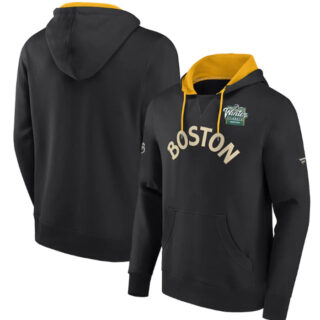Men's Boston Bruins Black 2023 Winter Classic Pullover Hoodie
