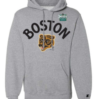Men's Boston Bruins Gray Winter Classic Starter Pullover Hoodie