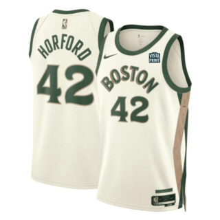 Men's Boston Celtics #42 Al Horford White 2023 24 City Edition Stitched Basketball Jersey