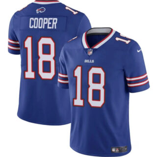 Men's Buffalo Bills #18 Amari Cooper Royal 2024 Vapor Untouchable Limited Stitched Football Jersey