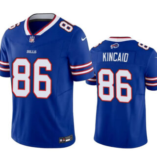 Men's Buffalo Bills #86 Dalton Kincaid Blue 2023 Draft Vapor Untouchable Limited Stitched Jersey