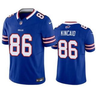 Men's Buffalo Bills #86 Dalton Kincaid Blue 2023 F.U.S.E. Vapor Untouchable Limited Football Stitched Jersey