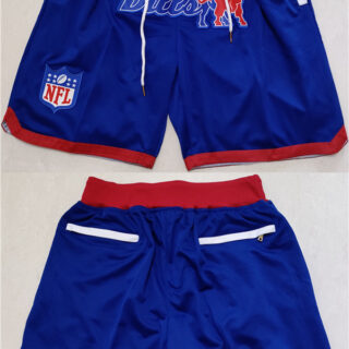 Men's Buffalo Bills Navy Shorts(Run Small)