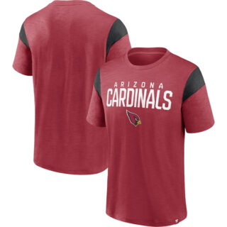 Men's Cardinals Black Red Home Stretch Team T-Shirt