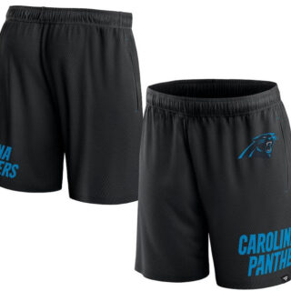 Men's Carolina Panthers Black Shorts