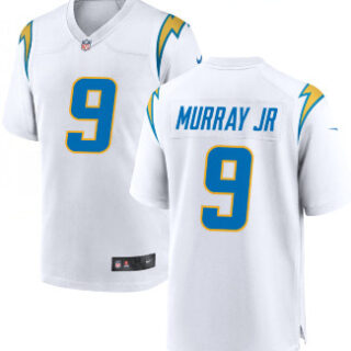 Men's Chargers #9 Kenneth Murray Jr. New Vapor Untouchable Limited White Jersey