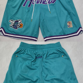 Men's Charlotte Hornets Teal Shorts