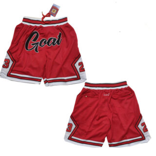 Men's Chicago Bulls Red Shorts (Run Small)
