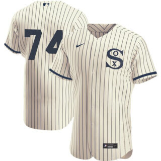 Men's Chicago White Sox Field of Dreams #74 Eloy Jimenez Flex Base Jersey