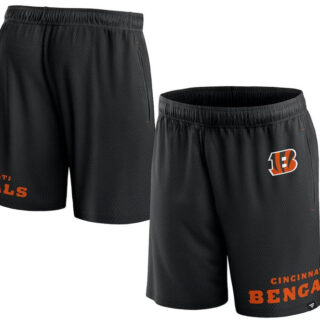 Men's Cincinnati Bengals Black Shorts