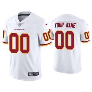 Men's Custom Washington Vapor Limited White Jersey