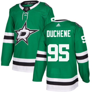 Men's Dallas Stars #95 Matt Duchene Green Stitched Jersey