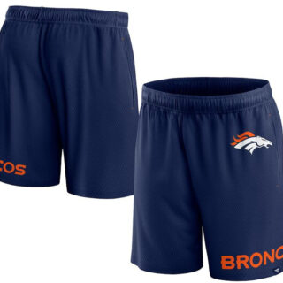 Men's Denver Broncos Navy Shorts