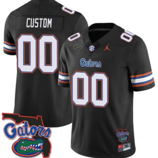Men's Florida Gators ACTIVE PLAYER Custom Black 2023 F.U.S.E. Stitched Jersey