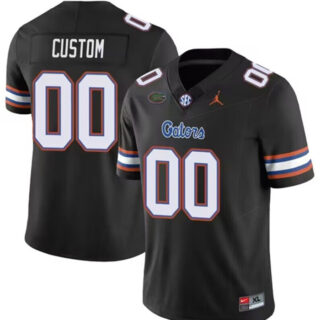Men's Florida Gators ACTIVE PLAYER Custom Black 2023 F.U.S.E. Stitched Jerseys